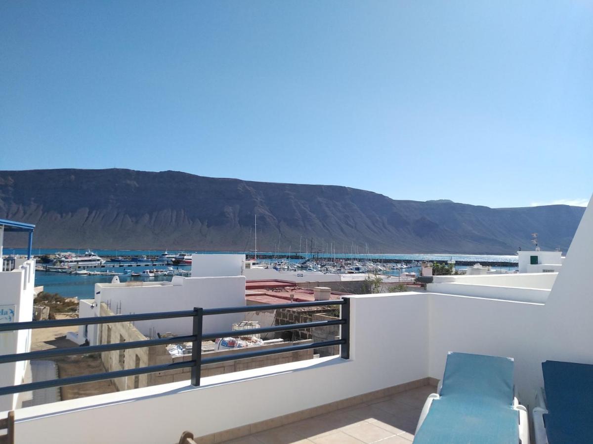 Apartamentos Graciosamar Caleta de Sebo Bagian luar foto